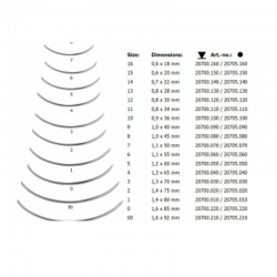 Ace sutura triunghiulare 0.6 x 18 mm