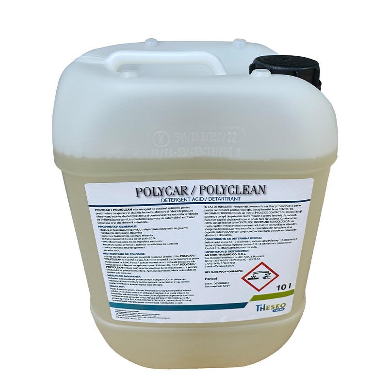 Polycar/Policlean - detergent curatare Ð Bidon 10L